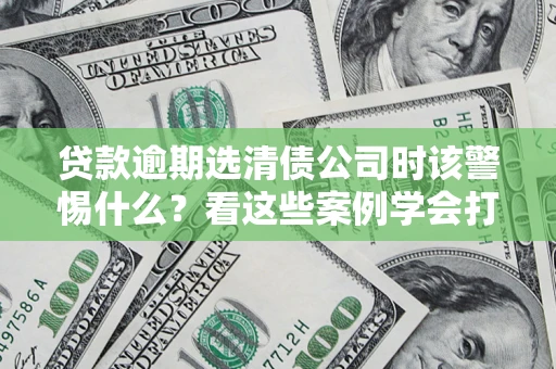 武汉贷款逾期选清债公司时该警惕什么？看这些案例学会打翻身仗