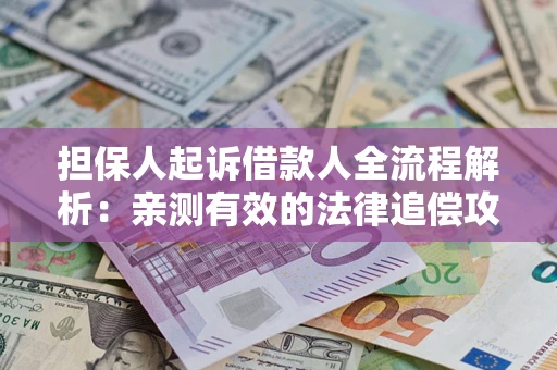 武汉担保人起诉借款人全流程解析：亲测有效的法律追偿攻略
