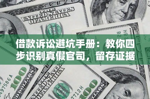 武汉借款诉讼避坑手册：教你四步识别真假官司，留存证据不踩雷