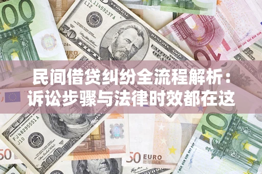 武汉民间借贷纠纷全流程解析：诉讼步骤与法律时效都在这儿了