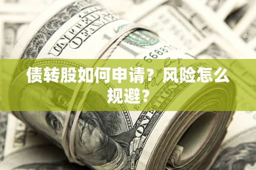 武汉债转股如何申请？风险怎么规避？