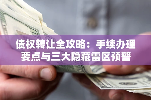 武汉债权转让全攻略：手续办理要点与三大隐藏雷区预警