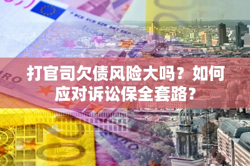 武汉打官司欠债风险大吗？如何应对诉讼保全套路？
